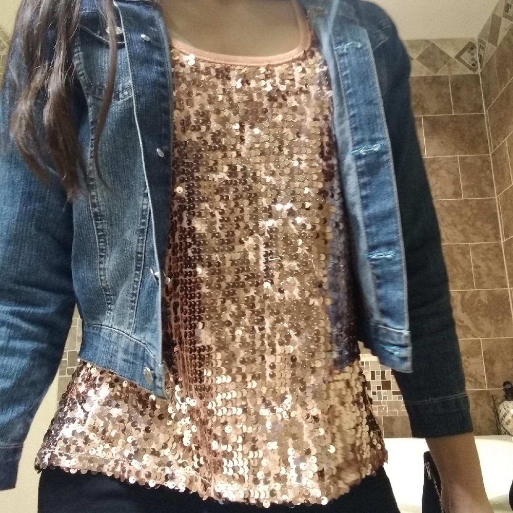Sequin blouse